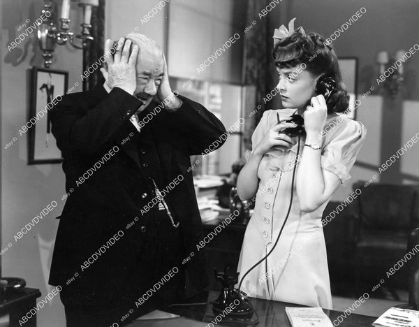 crp-08548 1941 Kay Harris, George Watts film Tillie the Toiler crp-085 ...