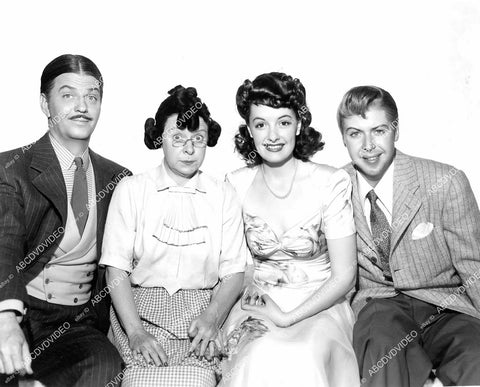 crp-08589 1941 Vinton Hayworth, Daphne Pollard, Kay Harris, William Tracy film Tillie the Toiler crp-08589
