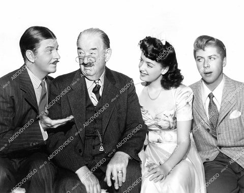 crp-08590 1941 Vinton Hayworth, George Watts, Kay Harris, William Tracy film Tillie the Toiler crp-08590