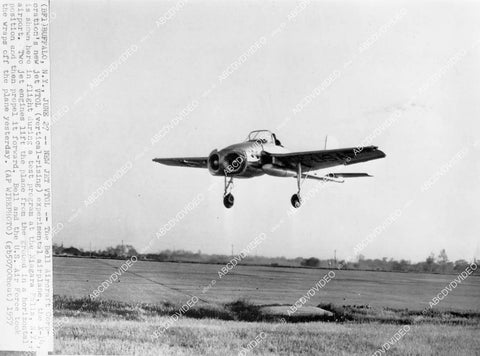 crp-00871 1957 aviation New Jet VTOL by Bell Aircraft Corp X-14 at Niagara Falls Airport crp-00871