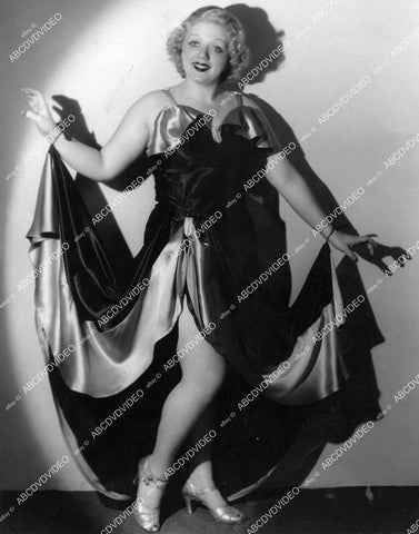 crp-08798 1930's plus size dancer Maxine Gates blonde heavyweight for Beef Trust Chorus Burbank Theatre crp-08798