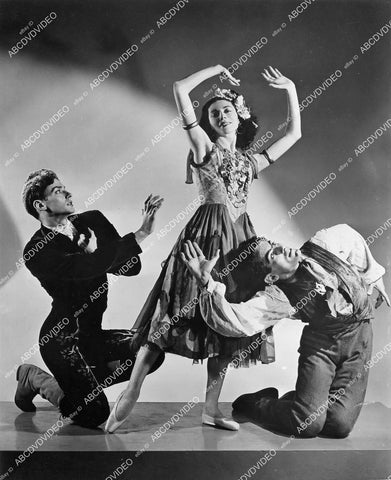 crp-08806 1940's modern ballets dancers The Ballet Theatre Aleko coming to Hollywood Bowl crp-08806