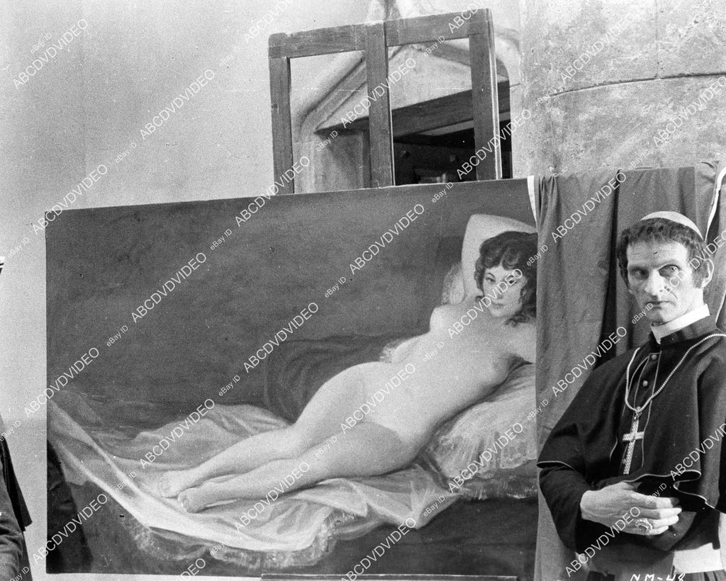 crp-08813 1958 naked painting of Ava Gardner film The Naked Maja crp-08813