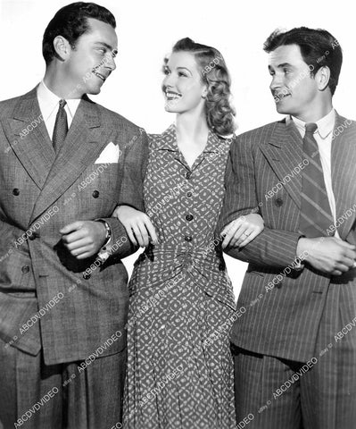crp-08907 1941 Russell Hayden, Anita Louise, Noah Beery Jr film Two in a Taxi crp-08907