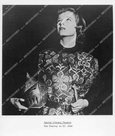crp-00892 Kim Stanley theatrical play St. Joan Equity Library Theatre crp-00892