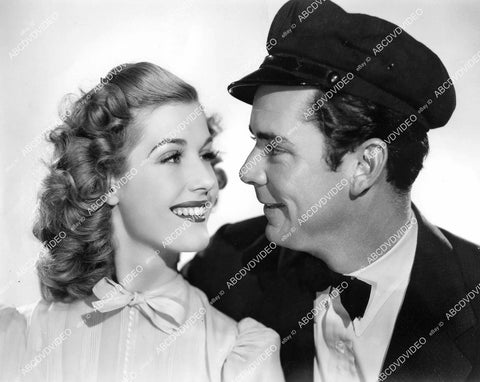 crp-08941 1941 Russell Hayden, Anita Louise film Two in a Taxi crp-08941