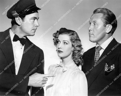 crp-08956 1941 Anita Louise, Russell Hayden, Dick Purcell film Two in a Taxi crp-08956