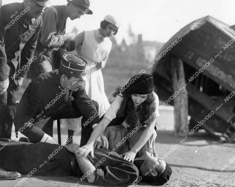 crp-09031 1927 Renee Adoree, Conrad Nagel silent film Heaven on Earth crp-09031