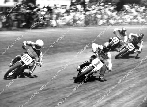 crp-09085 1980's dirt track mortorcycle racing TV doc The Racers crp-09085