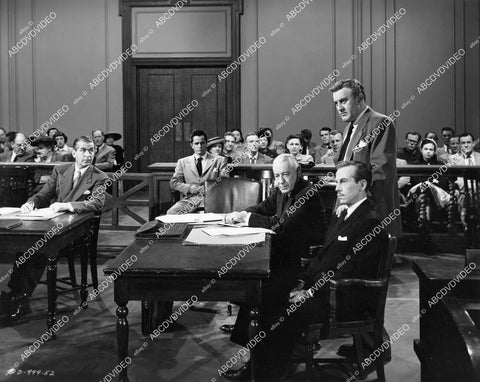 crp-09176 1951 Santos Ortega, Whit Bissell, John Derek, Henry O'Neill film The Family Secret crp-09176
