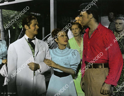 crp-09192 1951 Jerome Courtland, Terry Moore, Robert Cummings film The Barefoot Mailman crp-09192
