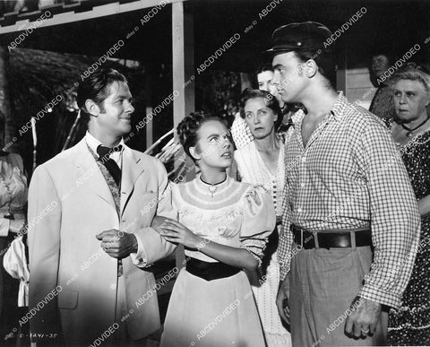 crp-09193 1951 Jerome Courtland, Terry Moore, Robert Cummings film The Barefoot Mailman crp-09193