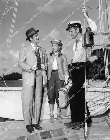 crp-09246 1951 Paul Newlan, Terry Moore, Robert Cummings film The Barefoot Mailman crp-09246