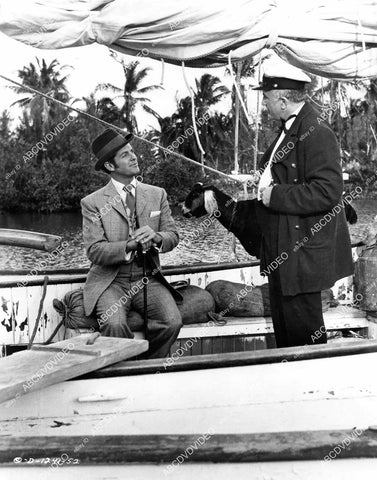 crp-09269 1951 Robert Cummings, Tudor Owen film The Barefoot Mailman crp-09269