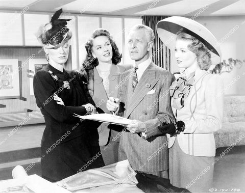 crp-09317 1944 Eve Arden, Jinx Falkenburg, Otto Kruger film Cover Girl crp-09317