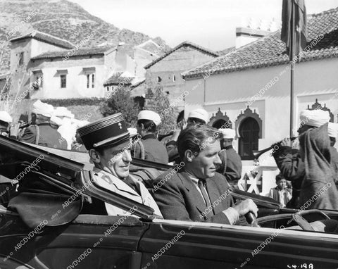 crp-09345 1956 Philip Carey, Eugene Deckers film Port Afrique crp-09345