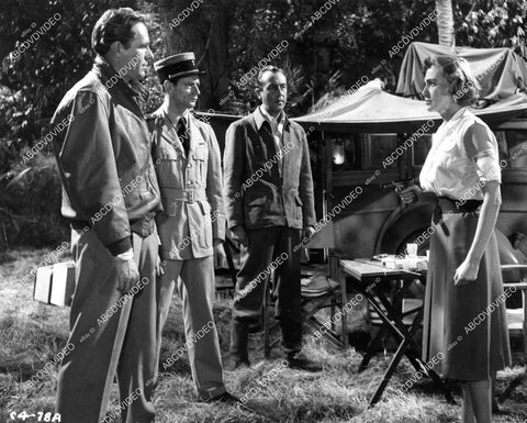 crp-09364 1956 Philip Carey, Eugene Deckers, Rachel Gurney, Dennis Price film Port Afrique crp-09364