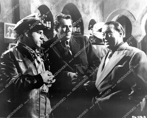 crp-09365 1956 Dennis Price, Philip Carey, James Hayter film Port Afrique crp-09365