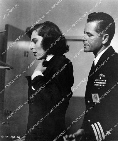 crp-09376 1950 Viveca Lindfors, Glenn Ford film The Flying Missile crp-09376