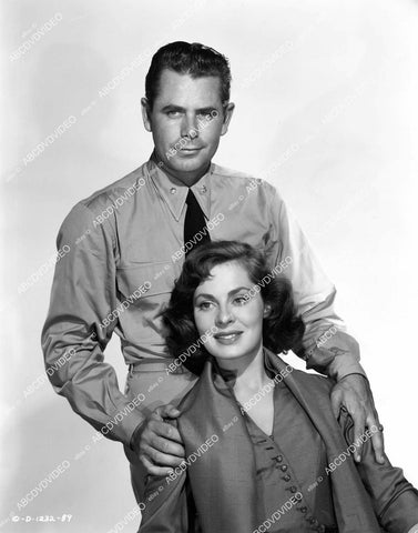 crp-09378 1950 Viveca Lindfors, Glenn Ford film The Flying Missile crp-09378