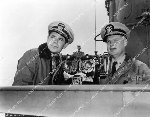 crp-09395 1950 Glenn Ford on the submarine deck film The Flying Missile crp-09395