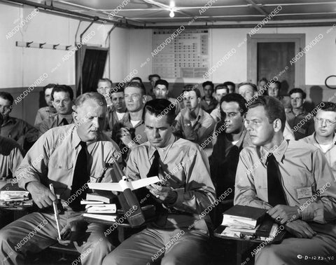 crp-09426 1950 Joe Sawyer, Glenn Ford, Ross Ford film The Flying Missile crp-09426