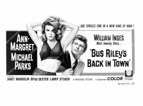 crp-09447 1965 Ann-Margret, Michael Parks film Bus Riley's Back in Town crp-09447