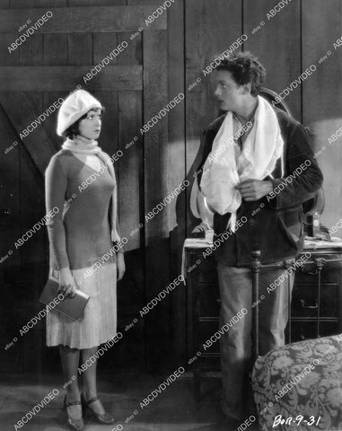 crp-09552 1928 Mary Duncan, Charles Farrell silent film The River crp-09552