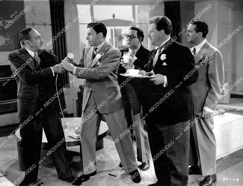 crp-09608 1944 Adolphe Menjou, George Murphy, Walter Slezak film Step Lively crp-09608