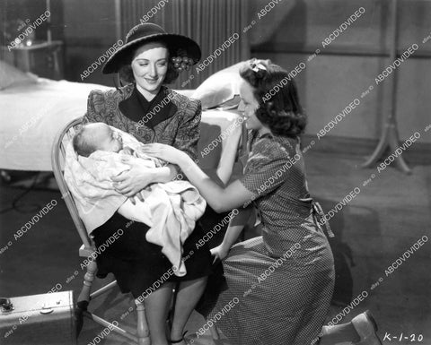 crp-09628 1940 Beatrice Curtis, Patti Lacey film Souls in Pawn crp-09628