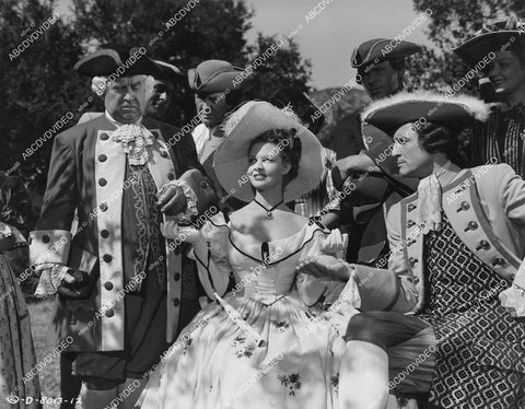 crp-00963 1950 Lewis L Russell, Mary Castle, Billy Bakewell film When the Redskins Rode crp-00963