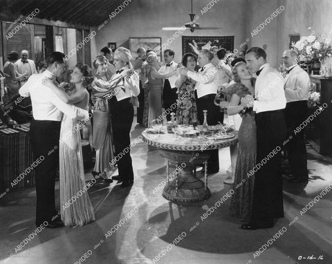 crp-00967 1933 Jack Holt, Lillian Bond at the dance party film When Strangers Marry crp-00967