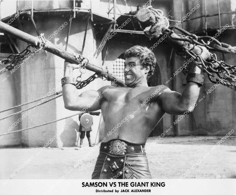 crp-00986 1964 beefcake Kirk Morris in the arena film Samson vs the Giant King aka Atlas Against the Czar crp-00986