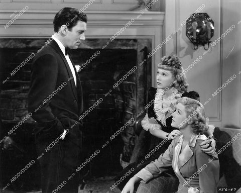 crp-09900 1940 Kaaren Verne, Walter Pidgeon, Joyce Compton film Sky Murder crp-09900