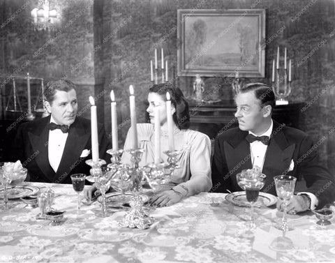 Warner Baxter Jerome Cowan film scene wbax-92